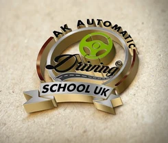 AK Automatic Driving School UK — official logo